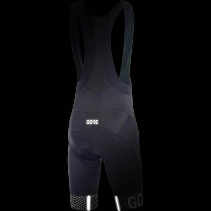 GORE WEAR Men's C5 Opti Bibs - Cycling Bib Shorts with GORE WINDSTOPPER Seat Insert