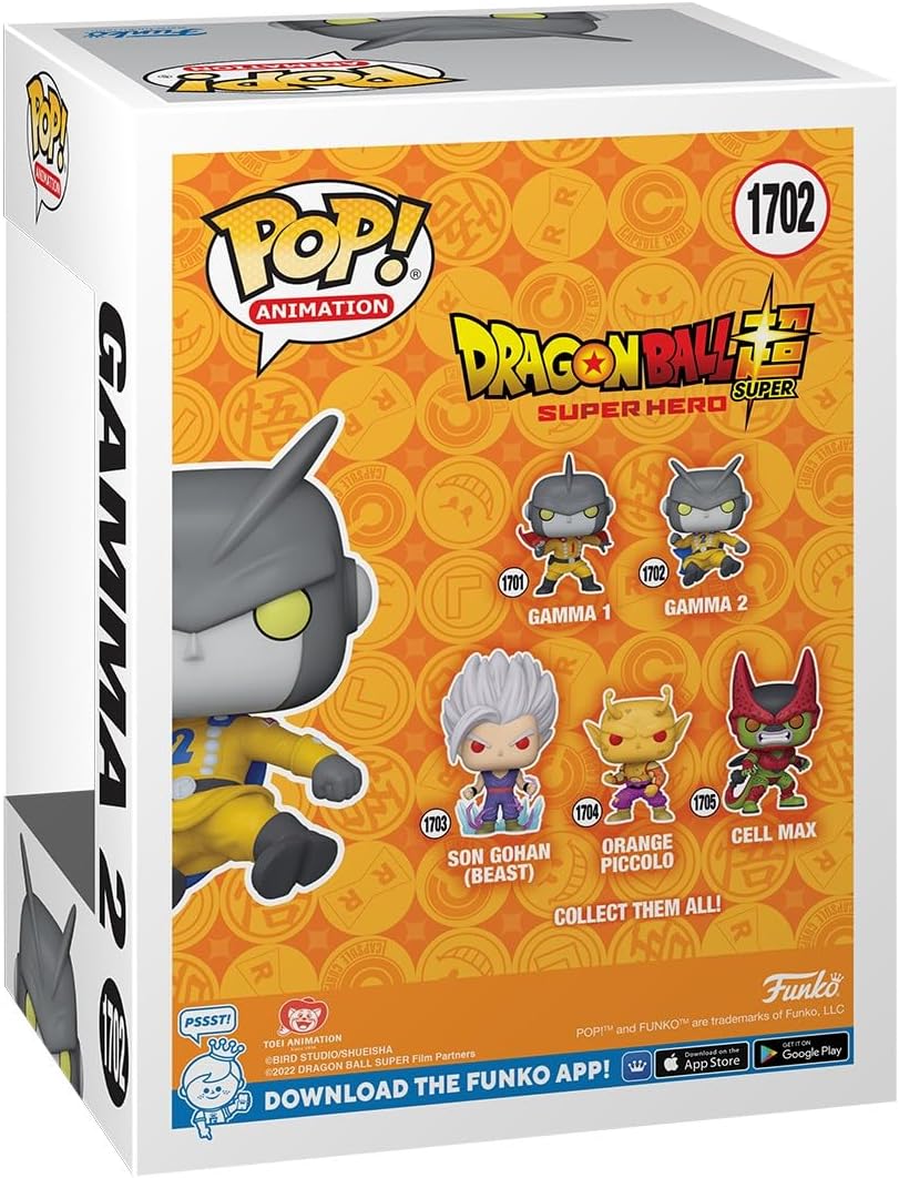 Funko Pop! Animation Dragon Ball Super Super Hero - Gamma 2 Vinyl Figure (75635)