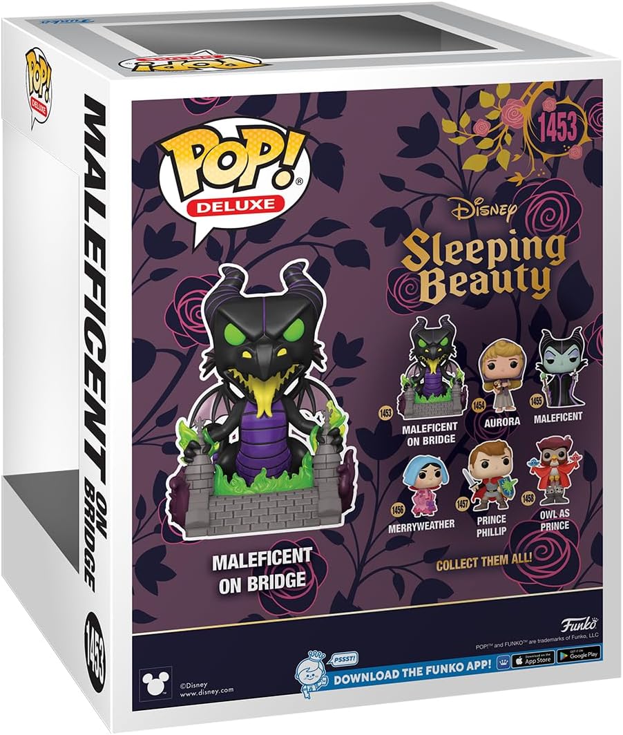 Funko Pop! Deluxe Disney Sleeping Beauty - Maleficent on Bridge Vinyl Figure (78180)