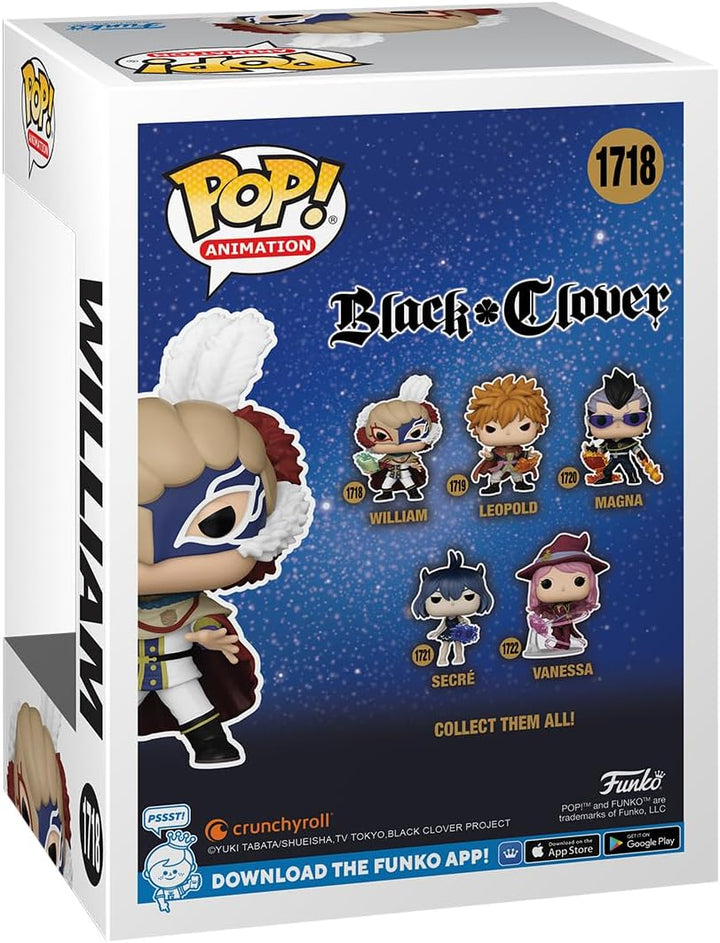 Funko Pop! Animation Black Clover - William Vangeance Vinyl Figure (59241)