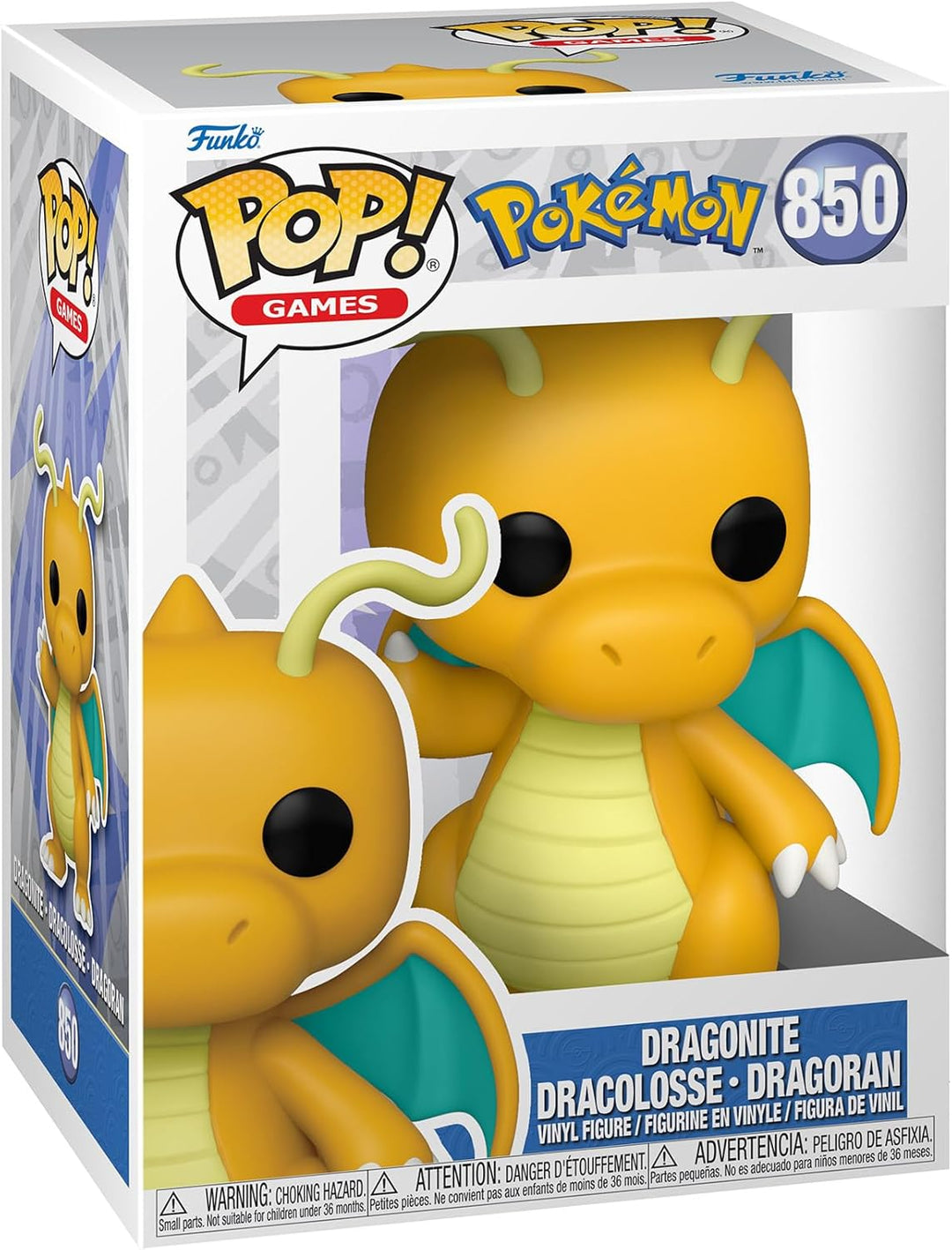 Funko Pop! Games Pokémon - Dragonite Vinyl Figure (74220)