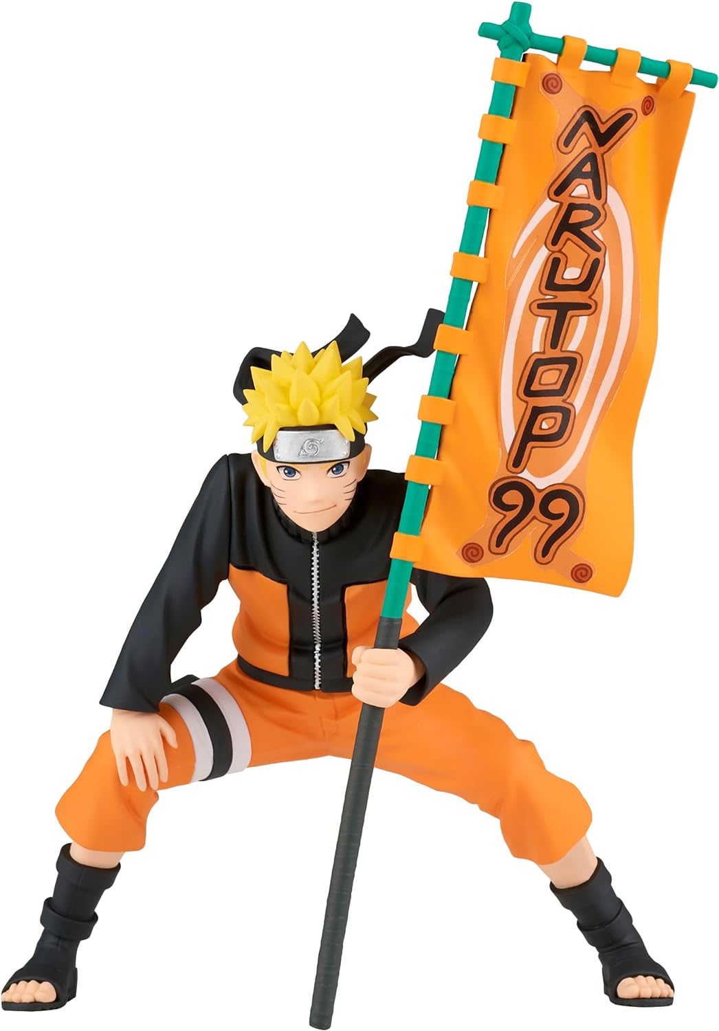 Banpresto Naruto Uzumaki Naruto Narutop99 Action Figure, 11 cm, Multicoloured, B