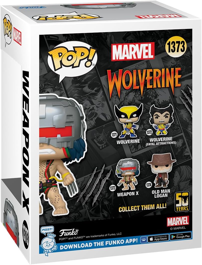 Funko POP! Marvel: Wolverine 50th – Ultimate Weapon X - X-Men - Collectable Viny