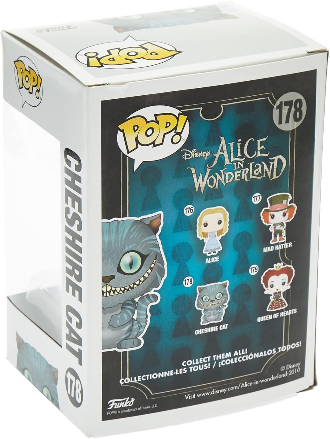 Funko Pop! Movies Disney Alice in Wonderland - Cheshire Cat Vinyl Figure (FK6711)