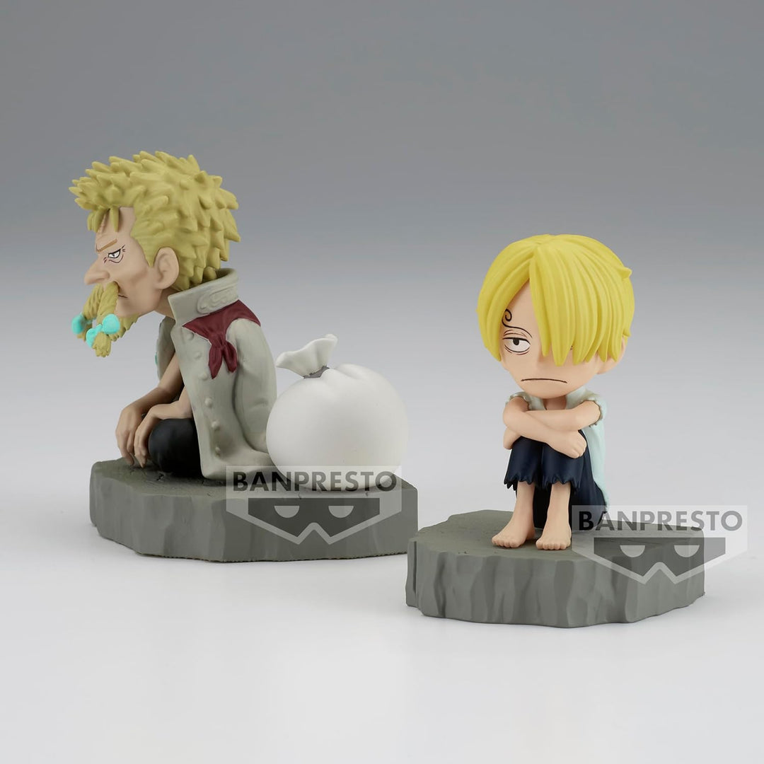 Banpresto - One Piece - Log Stories - Sanji & Zeff, Bandai Spirits World Collect