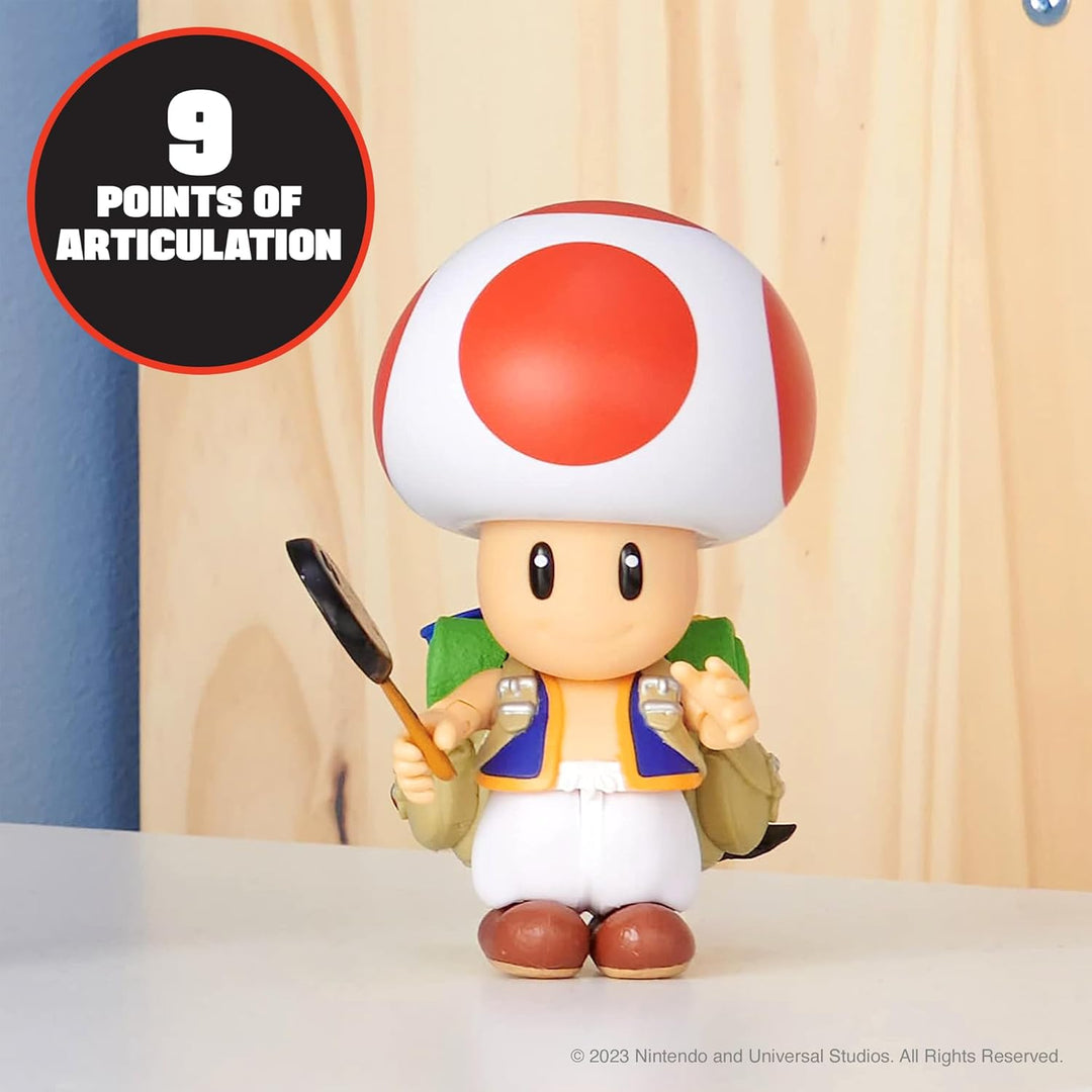 Super Mario Movie 5" Toad Figure