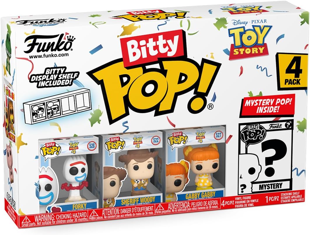 Funko Bitty POP! Toy Story Forky 4PK and A Surprise Mystery Mini Figure