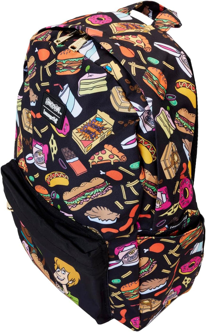 Loungefly Scooby-Doo Munchies All-Over Print Full-Size Backpack (Sbdbk0020)