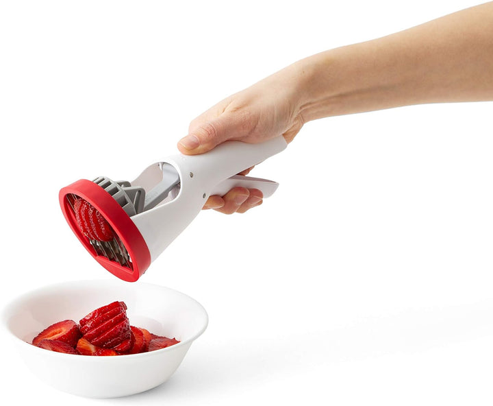 Chef'n - Strawberry Slicester Fruit Slicer, White (102-712-400)