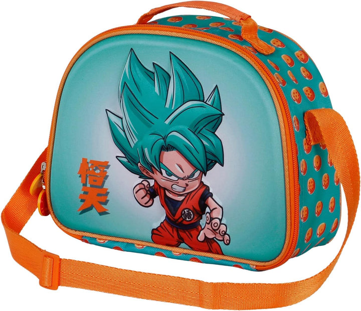 KARACTERMANIA Dragon Ball Blue 3D Embossed Lunch Bag (04472)