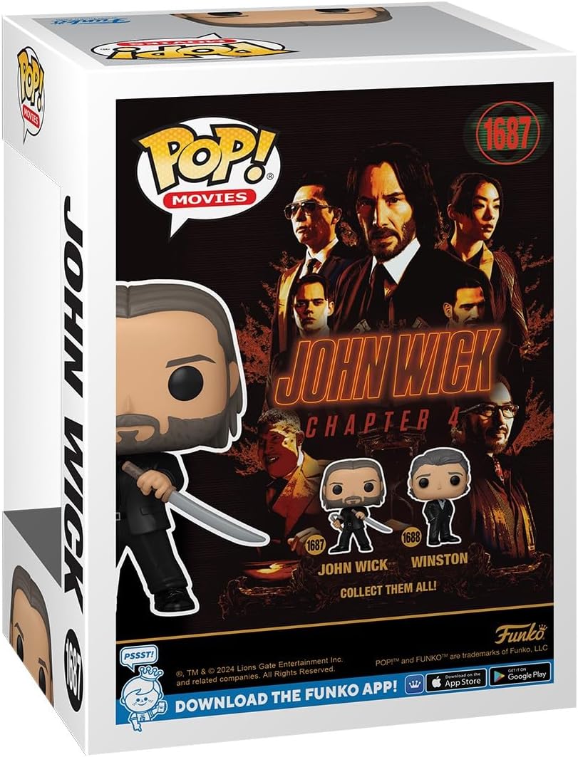 Funko Pop! Movies John Wick 4 - John Wick Vinyl Figure (76103)