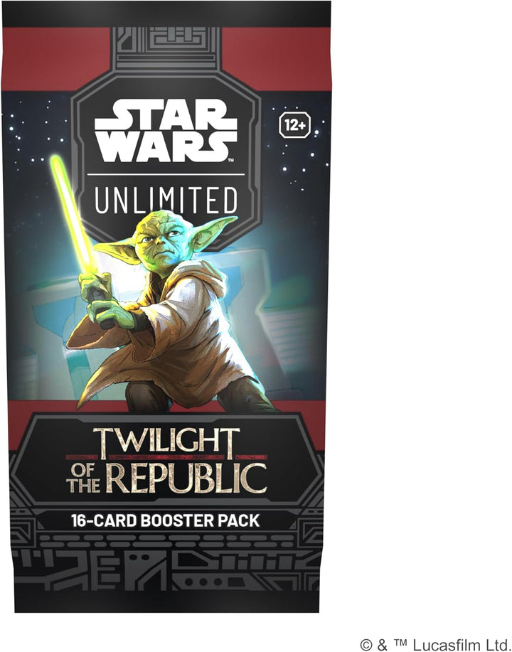 Fantasy Flight Games Star Wars: Unlimited TCG Twilight of the Republic Booster Pack (SWH0301EN)