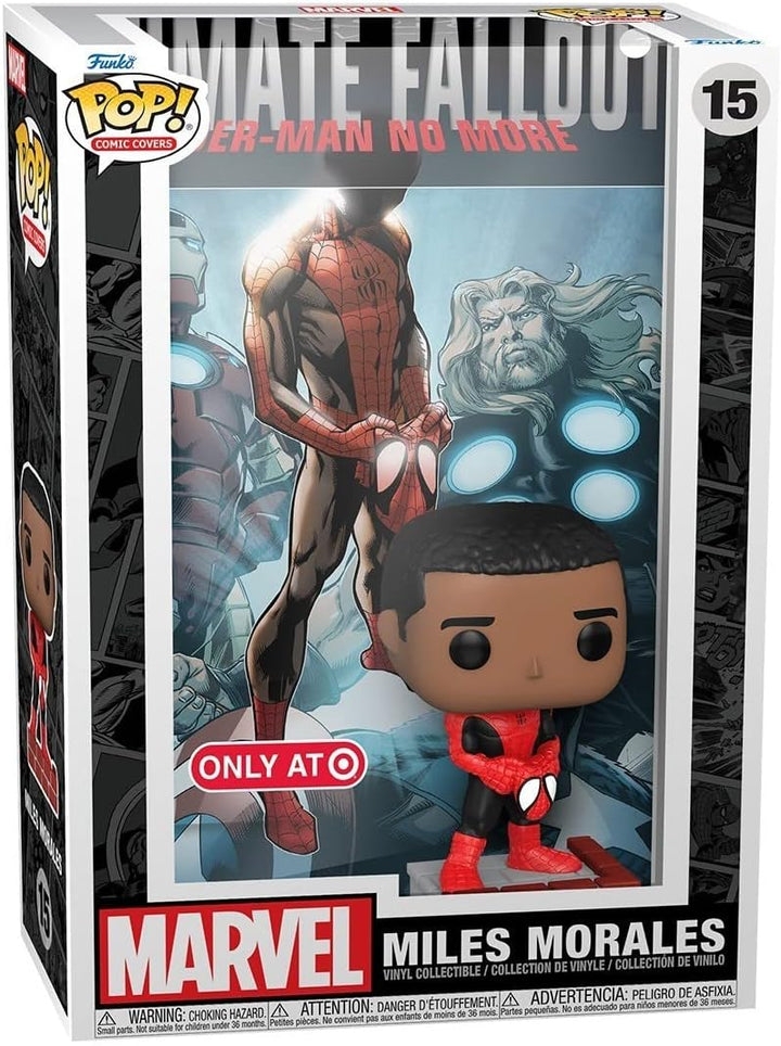 Funko Pop! Marvel Comics Miles Morales Ultimate Fallout US Exclusive Vinyl Cover