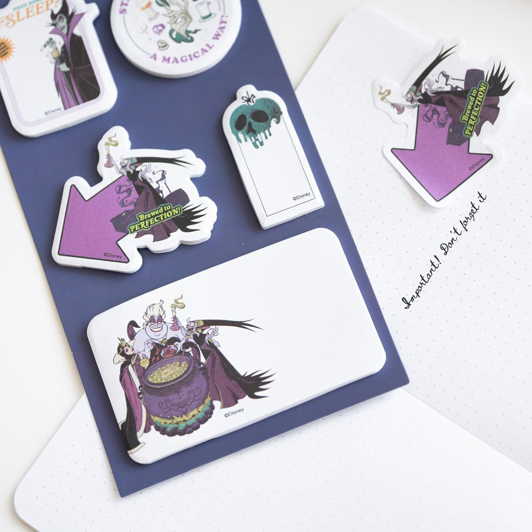 Grupo Erik Disney Villains Stationery Set - Disney Villains Pencil Case & Notebook Kit (GE-DV001)