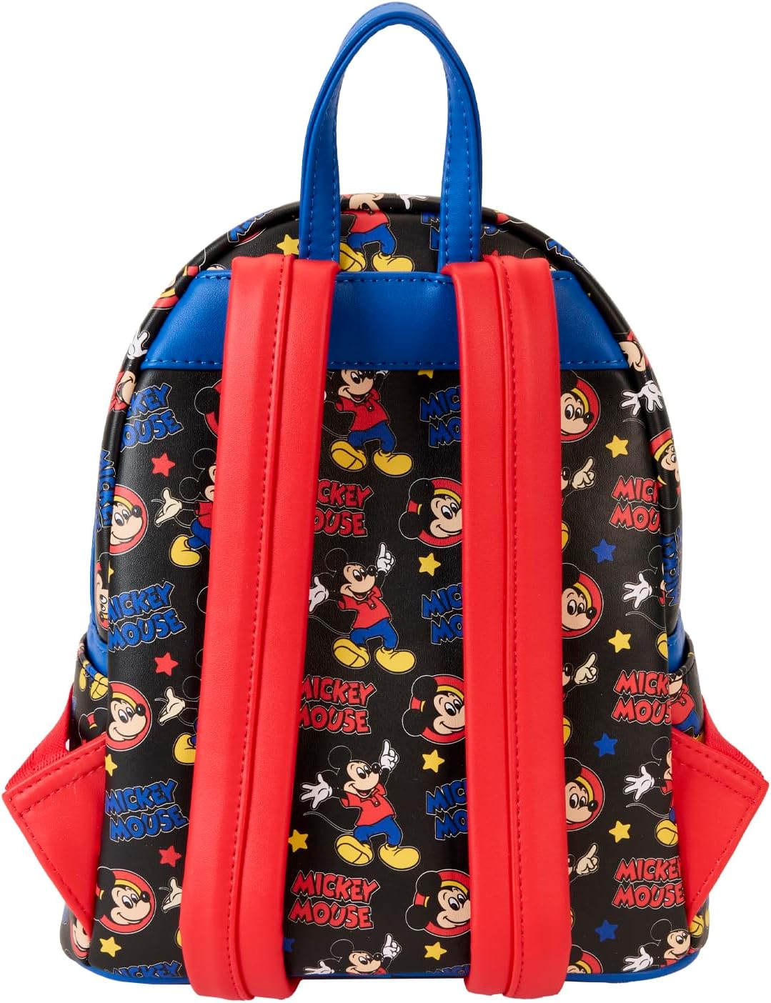 Loungefly Disney Mickey and Friends Classic Mini Backpack (Mickey Mouse Applique)