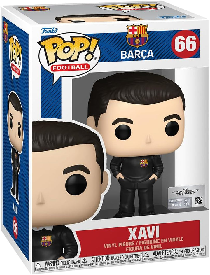 Funko POP! Football: Barcelona - Xavi With CH - Barcelona FC - Collectable Vinyl