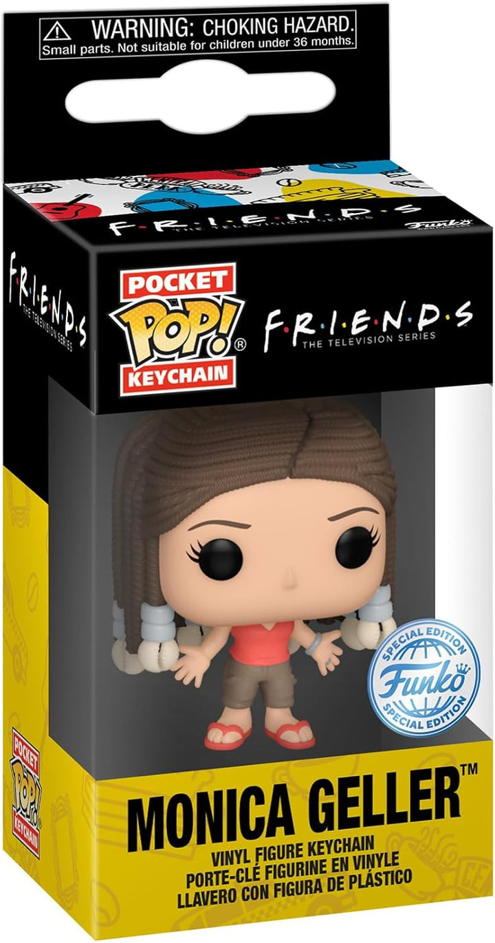 Funko Pop! Keychain Friends - Monica Geller With Braids Vinyl Keychain (59194)