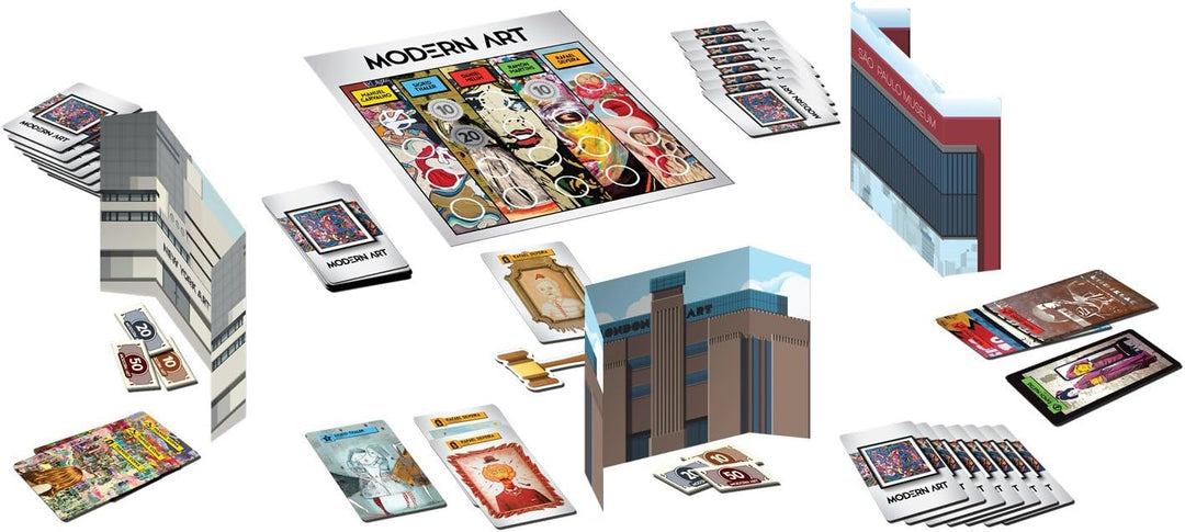 CoolMiniOrNot Modern Art Board Game (MDA001)