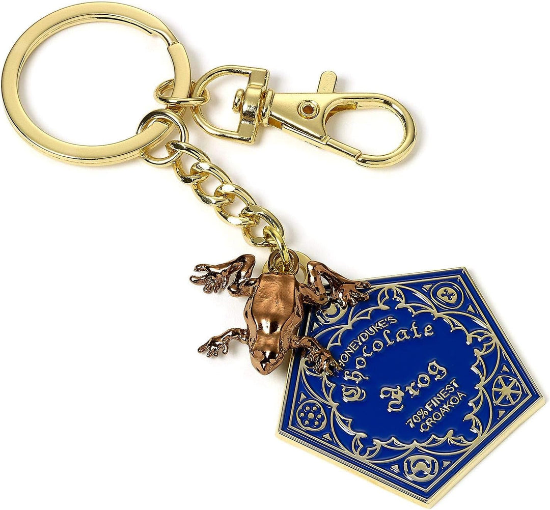 The Carat Shop Harry Potter Chocolate Frog Keyring (Gold Plated)