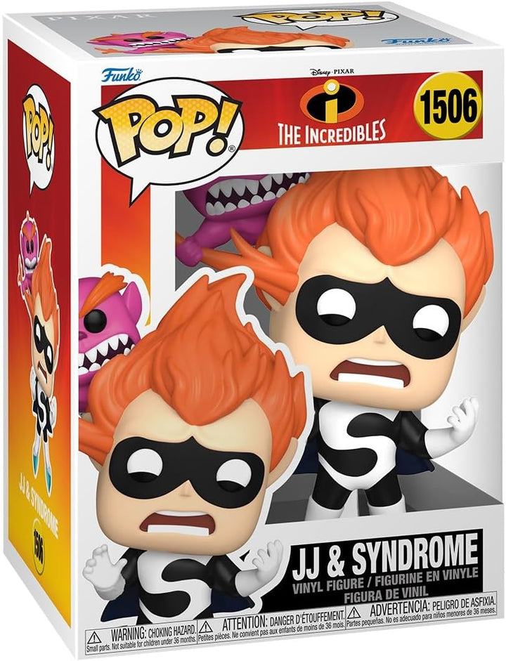 Funko Pop! Animation The Incredibles - Jack-Jack & Syndrome Vinyl Figure (80948)