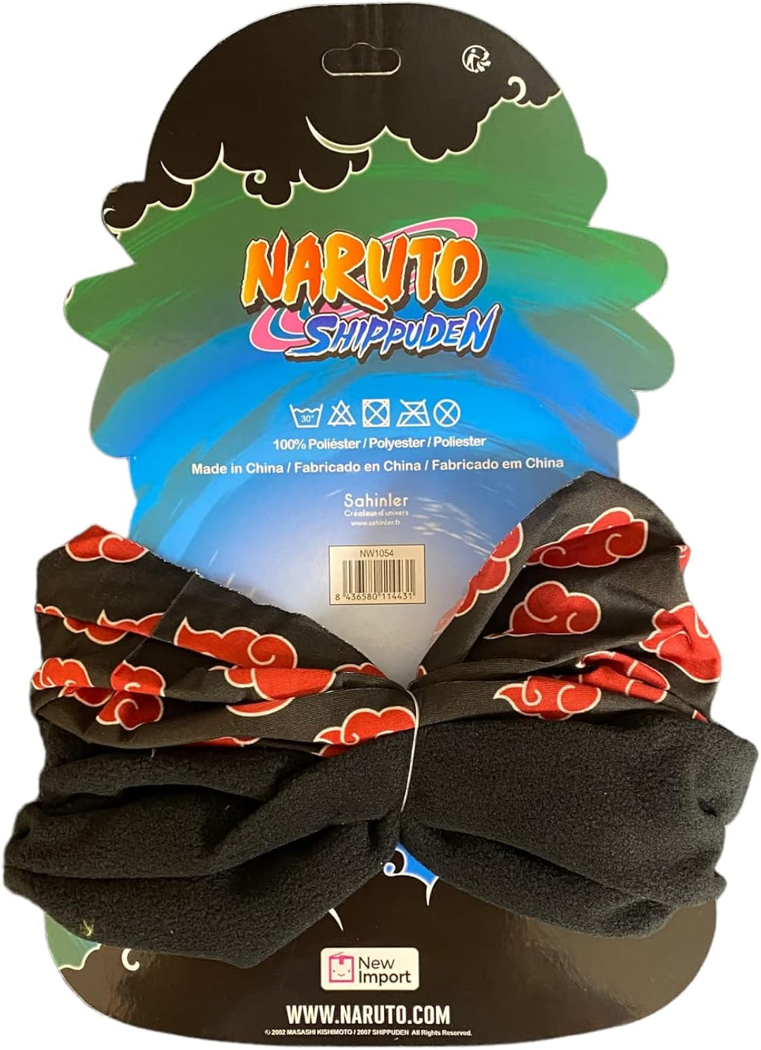 Naruto Naruto Cloud Fleece Neck Scarf (8436580114431)