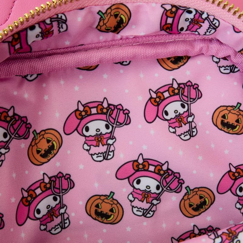 Loungefly My Melody Devil Crossbuddies Crossbody Bag (LF-SANTB1724)