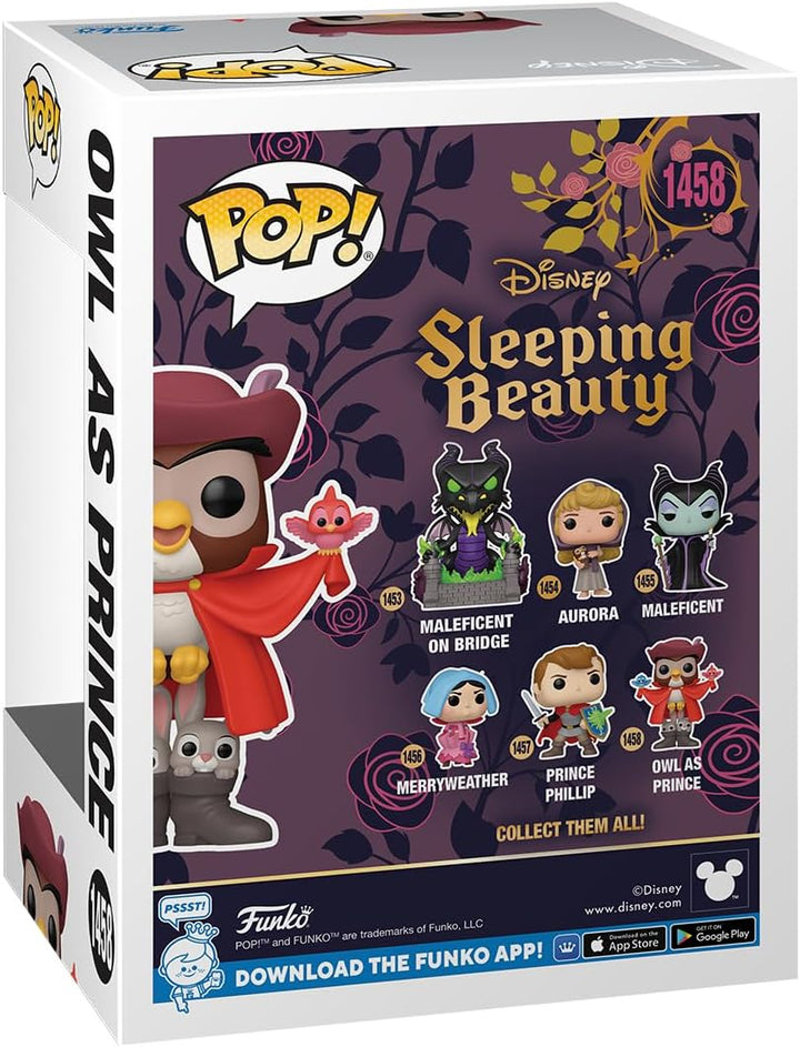 Funko POP! Disney: Sleeping Beauty 65th Anniversary - Owl As Prince - Collectabl