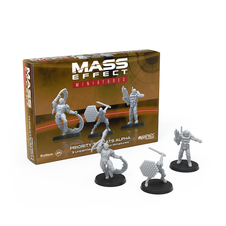 Modiphius Mass Effect Priority Threats Alpha Resin Collectors Miniature Set - Upgrade (MUH094202)