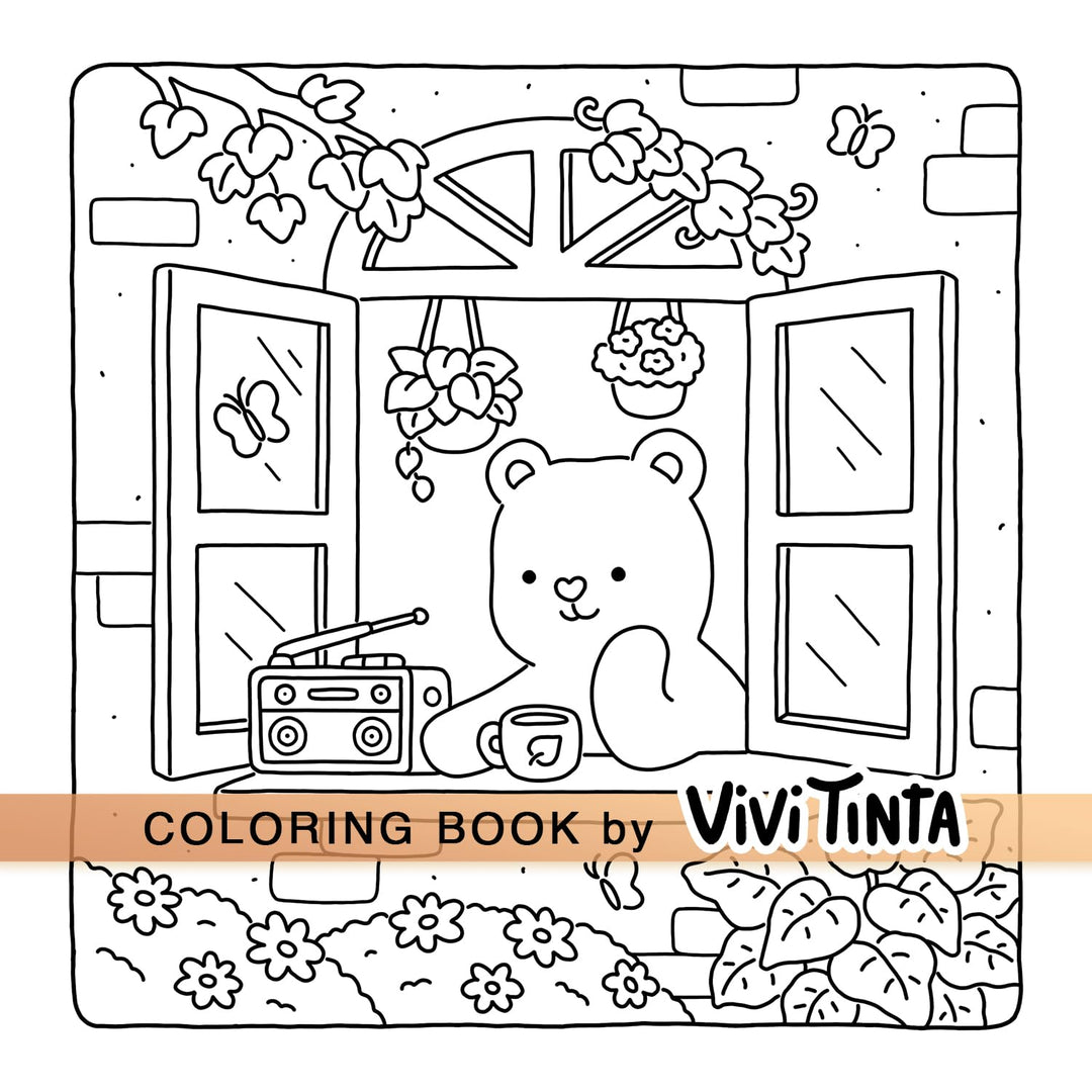 Fuzzy Hygge: Cute and Cozy Coloring Book for Adults & Teens Featuring Adorable Animals - Independently Published (Paperback)