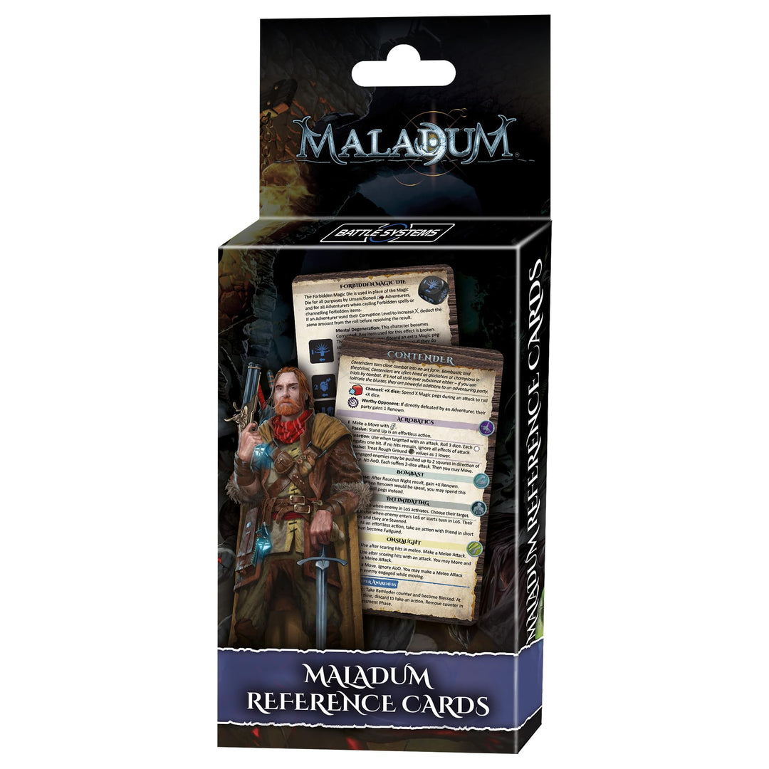 Battle Systems Maladum Reference Cards (228920)