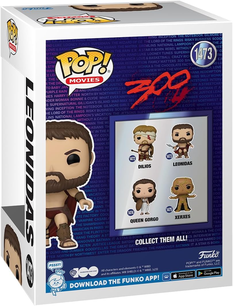 Funko Pop! Movies 300 - King Leonidas Vinyl Figure (72438)