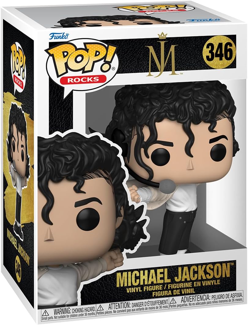 Funko POP! Rocks: Michael Jackson - (Superbowl) - Collectable Vinyl Figure - Gif