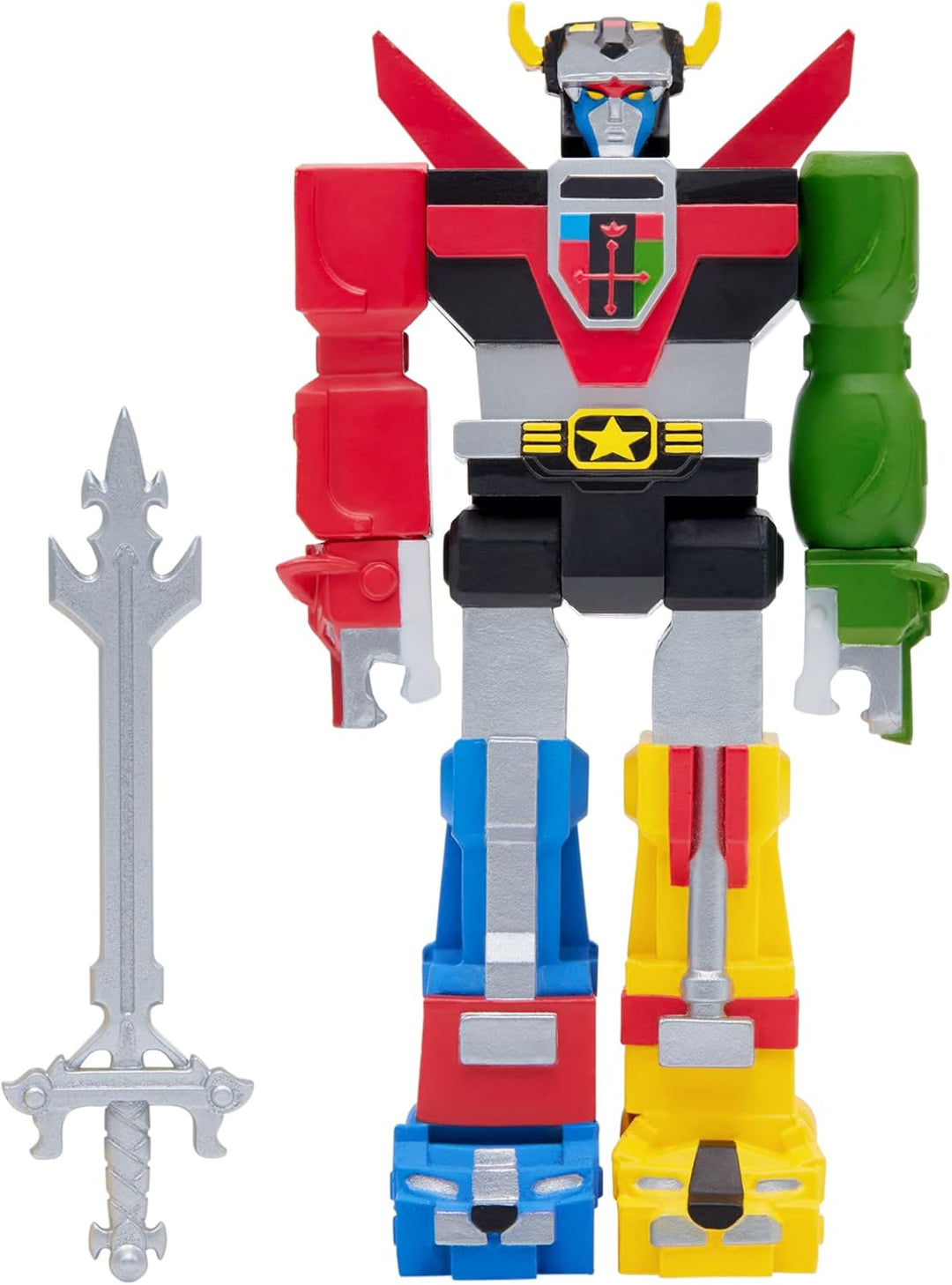 SUPER7 ReAction Voltron: Defender of the Universe - Shogun Voltron Action Figure (RE-VOLTW01-VOL-03)