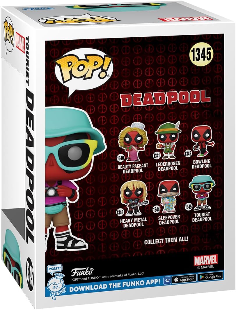 Funko Pop! Marvel Deadpool - Tourist Vinyl Figure (76080)