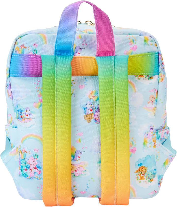 Loungefly: Care Bears - Care Bears Cousins - AOP Nylon Small Square Mini Backpac