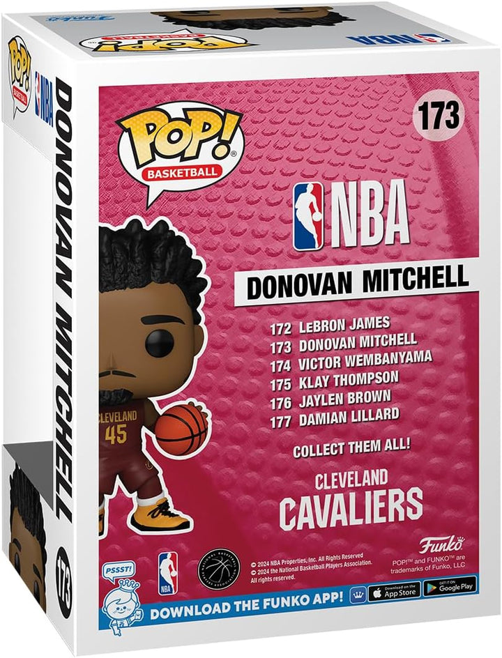 Funko Pop! NBA Cleveland Cavaliers - Donovan Mitchell Vinyl Figure (75119)