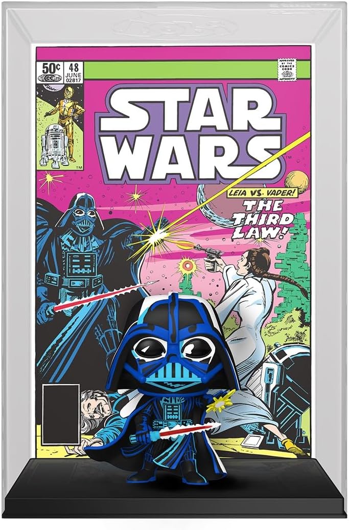 Funko Pop! Comic Cover Star Wars - Darth Vader Vinyl Figure (1977)