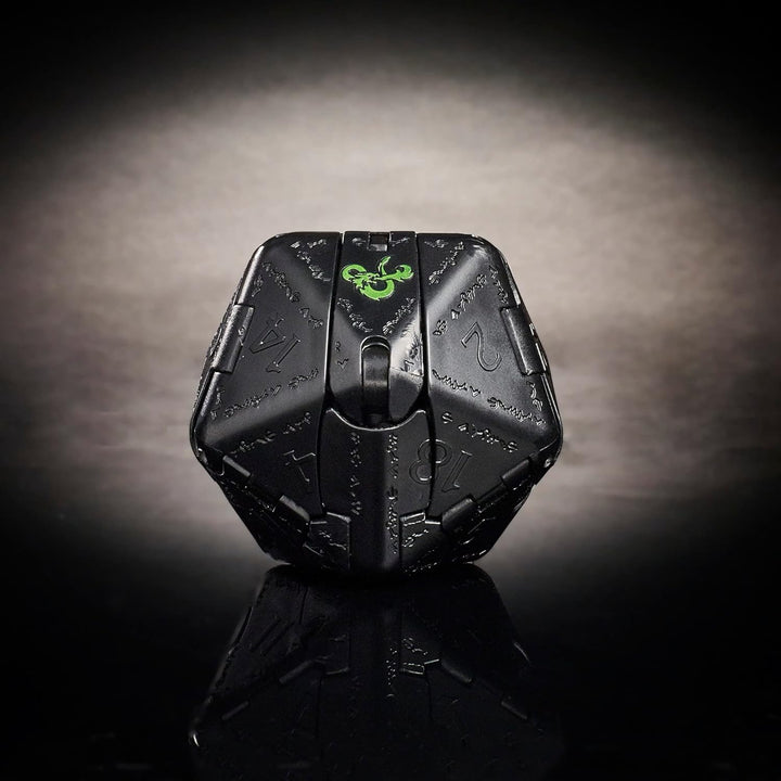 Dungeons & Dragons Dicelings Honor Among Thieves - Rakor the Black Dragon Transformable Dice (F5212)