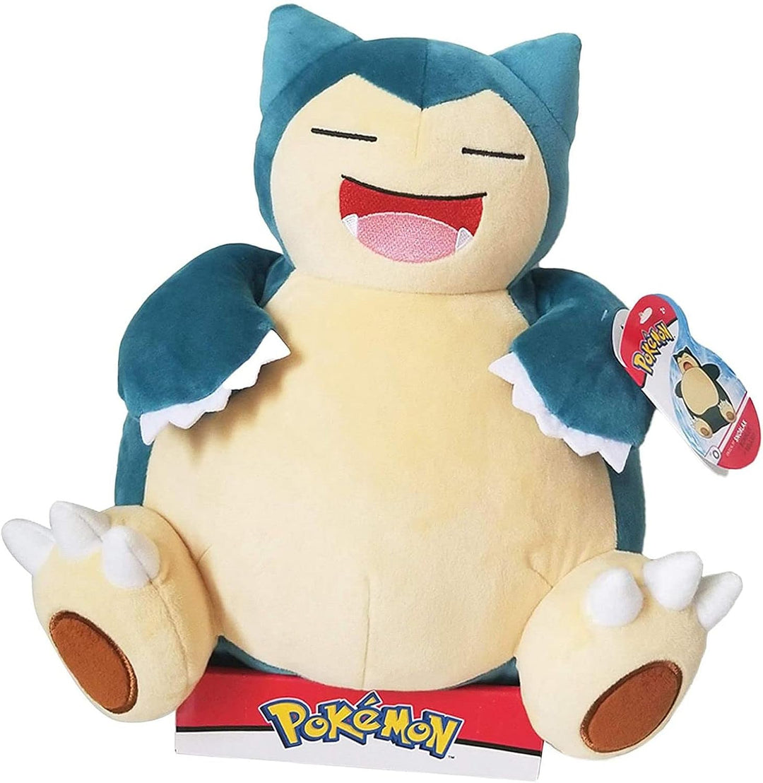 Pokémon Snorlax 12-Inch Plush - Super Soft Stuffed Animal for Ages 3+