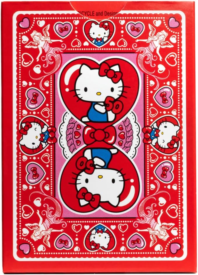 Bicycle Hello Kitty 50th Anniversary Playing Cards Deck for Collectors (10045364)