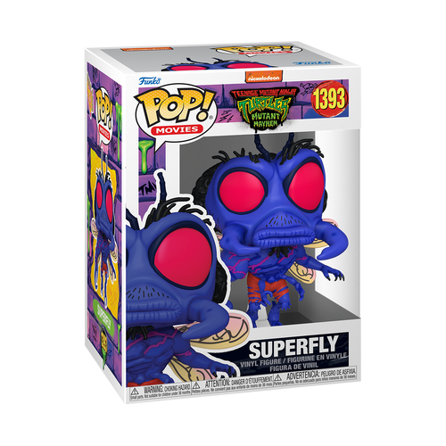 Teenage Mutant Ninja Turtles (TMNT) Mutant Mayhem – Superfly Funko 72334 Pop! Vinyl Nr. 1393