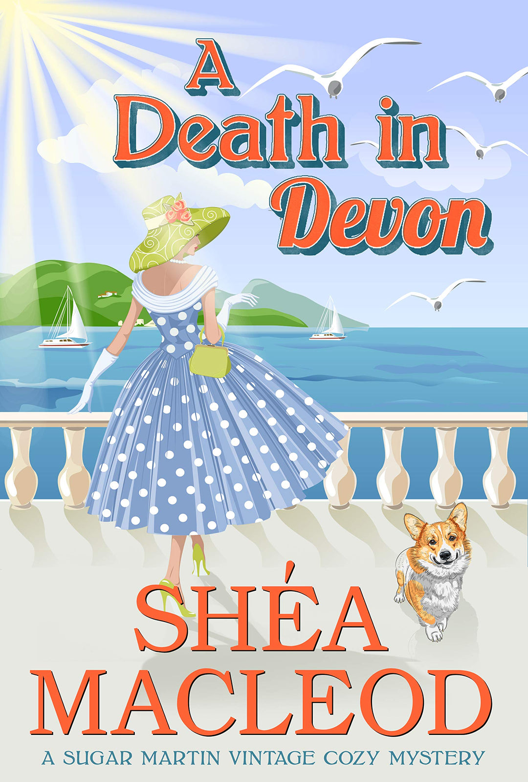 A Death in Devon (Sugar Martin Vintage Cozy Mysteries Book 1) - Sunwalker Press (Paperback)