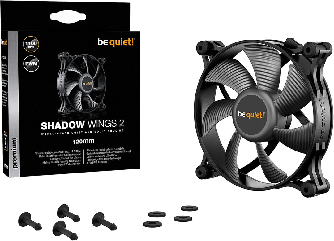 be quiet! - Shadow Wings 2 120mm PWM Cooling Fan (120mm)