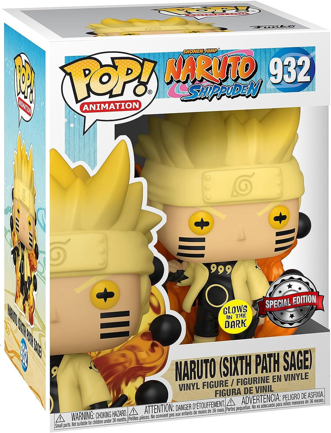 Naruto Shippuden Naruto Zesde Pad Sage Funko 36816 Pop! Vinyl #932