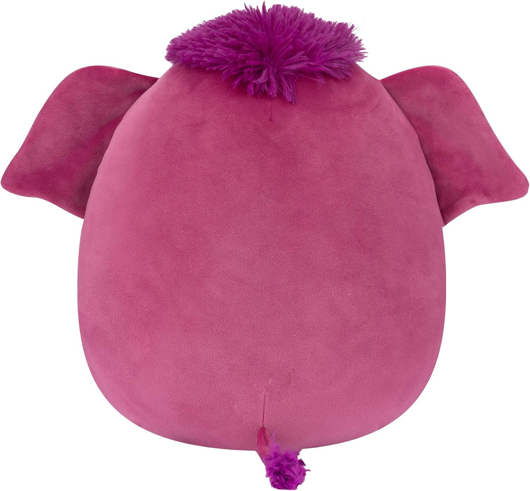 Squishmallows 12" Magdalena the Magenta Woolly Mammoth Plush Toy - Ultra-Soft Collectible Stuffed Animal