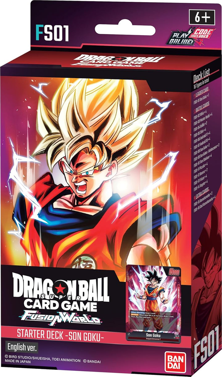 Bandai Dragon Ball Super CG: Starter Deck - Fusion World (FS01) Trading Card Game (BCL2710078)