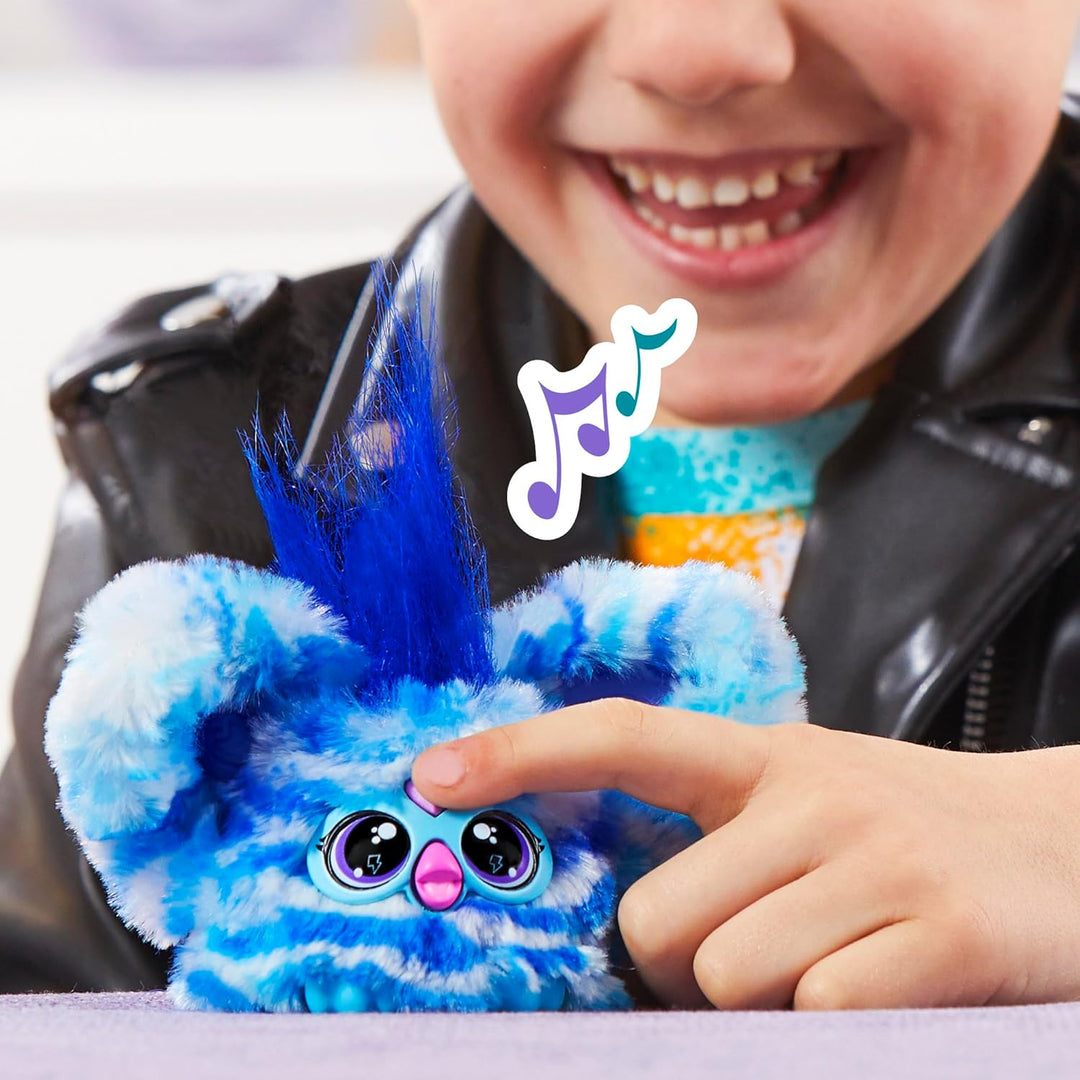 Furby Furblets Ooh-Koo Mini Friend, 45+ Sounds, Rock Music & Furbish Phrases, El