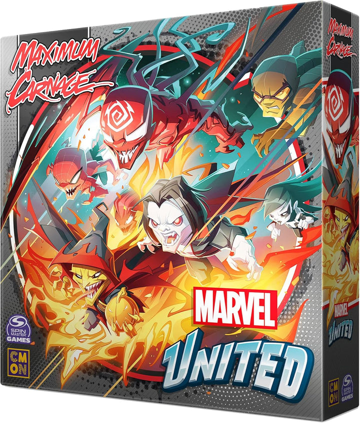 CMON Marvel United: Maximum Carnage Expansion Tabletop Miniatures Strategy Game (CMNMUN018)