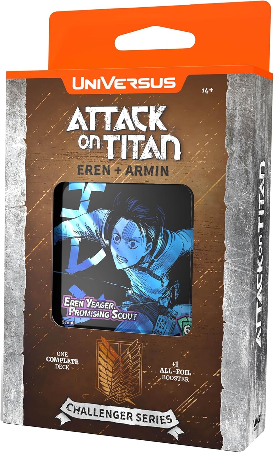 Universus Attack on Titan: Battle for Humanity Challenger Series Deck - Eren & Armin (UVSAOT01-CSD)