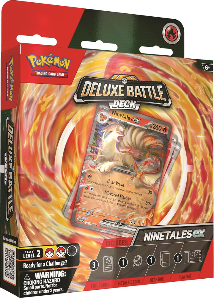 Pokémon TCG: Ninetales ex/Zapdos ex Deluxe Battle Deck (290-85600)